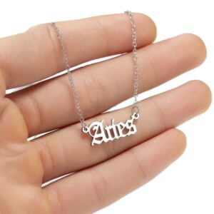 Μενταγιόν Ωροσκόπιο από ιατρικό ατσάλι