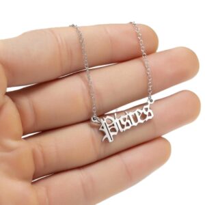 Μενταγιόν Ωροσκόπιο από ιατρικό ατσάλι