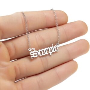 Μενταγιόν Ωροσκόπιο από ιατρικό ατσάλι