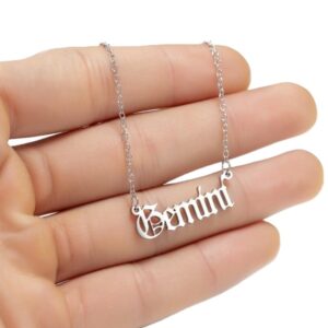 Μενταγιόν Ωροσκόπιο από ιατρικό ατσάλι