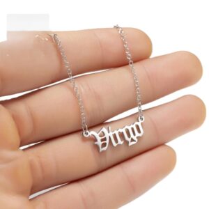 Μενταγιόν Ωροσκόπιο από ιατρικό ατσάλι