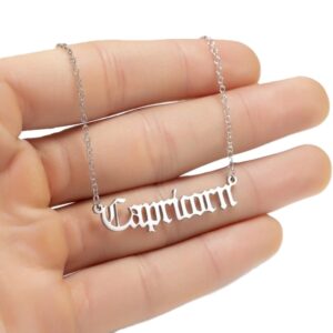 Μενταγιόν Ωροσκόπιο από ιατρικό ατσάλι