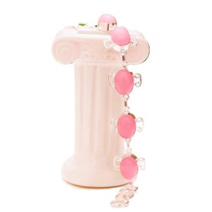 SILVER BRACELET PINK CHALCEDONY 925 STERLING