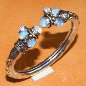 Milky Opal  Bracelet  925 Silver