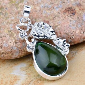 jewelry Plated Silver 925 charm crystal necklace pendant