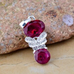 jewelry Plated Silver 925 charm crystal necklace pendant